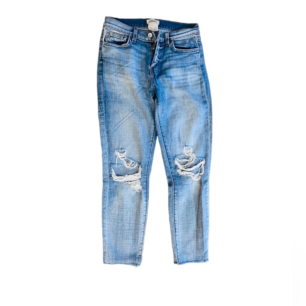 L’Agence distressed jeans Sz 25